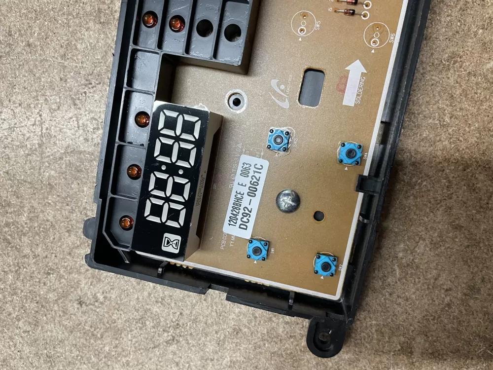 Samsung DC92 00619D Dryer Control Board AZ20731 | KMV182