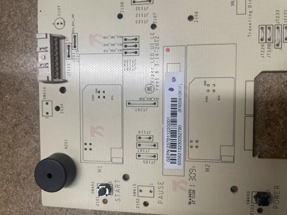 GE 237D1395G011 237D1122G001 237D1060G011 Washer Control Board AZ11823 | KMV231