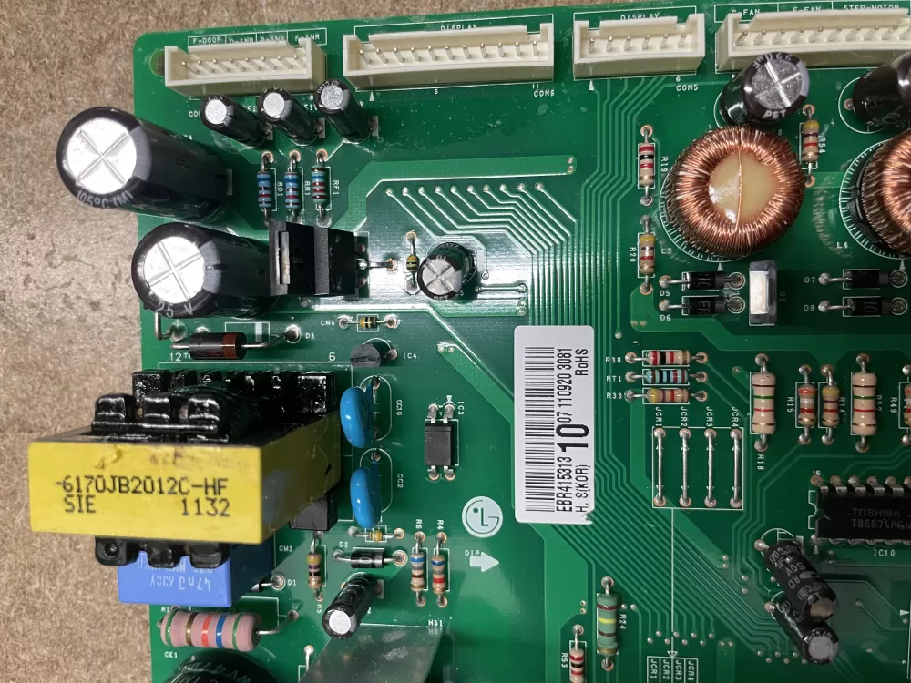 Kenmore LG EBR41531306 Refrigerator Main Contorl Board AZ7663 | KM1579