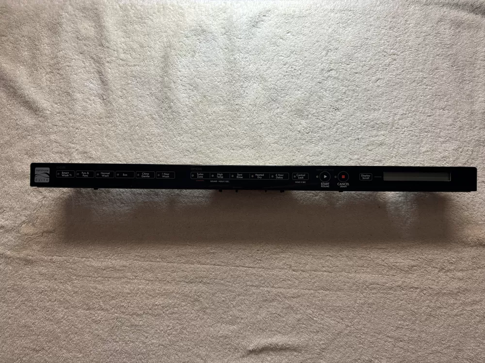 Kenmore WPW10500140  AP6022344  W10500140  WPW10500147  2997796  PS11755677  W10195222  W10195224  W10195850  W10335617  W10335619  W10500147  WPW10335619 Dishwasher Control Board Console Panel