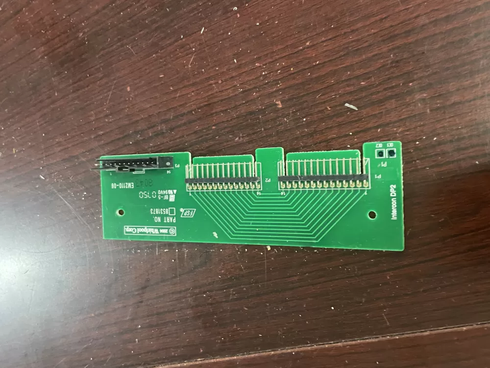Whirlpool KitchenAid 8531873 8531873R WP8531873 PS11746148 Dishwasher Control Board Interconnect