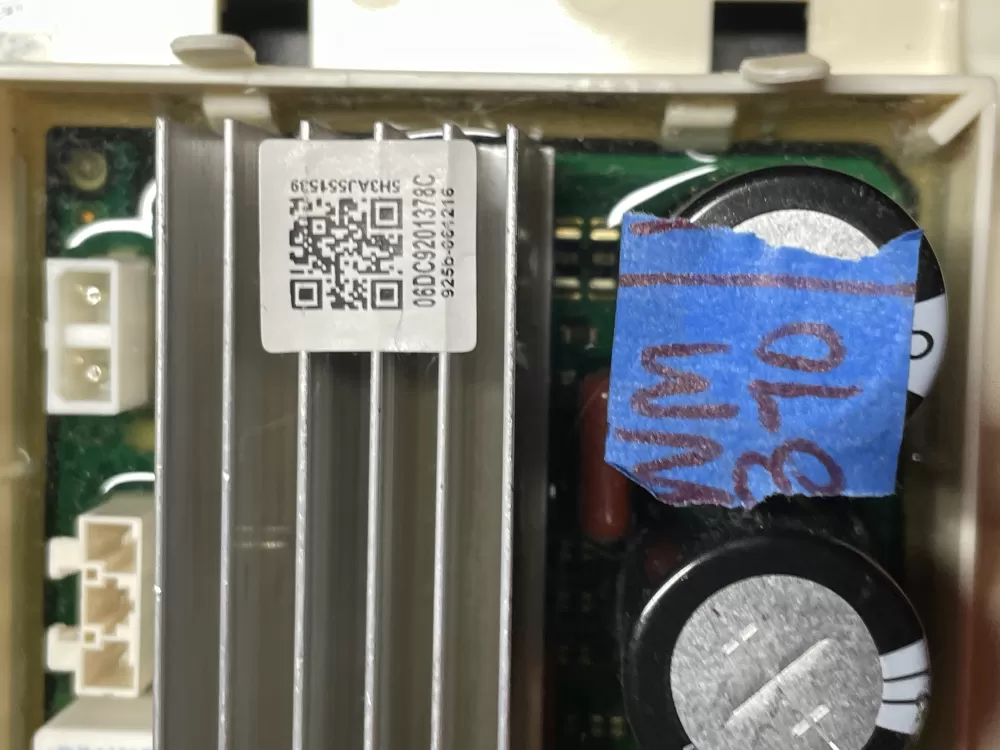 Samsung DC92-01378C Washer Control Board PCB AZ36788 | Wm390