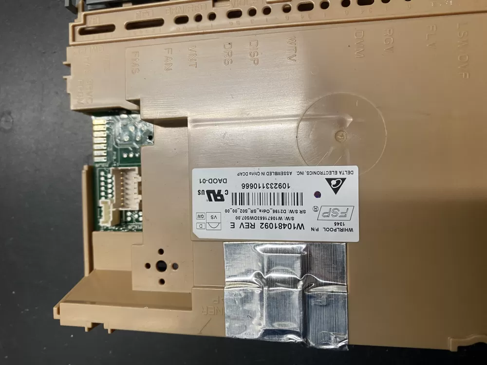 Kenmore W10481091 W10866118 AP6027291 Dishwasher Control Board AZ18510 | BK714
