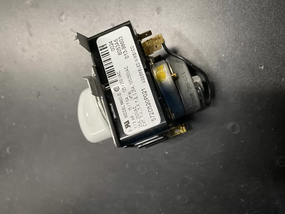 GE 572D520P021 WE4M271 Dryer Timer