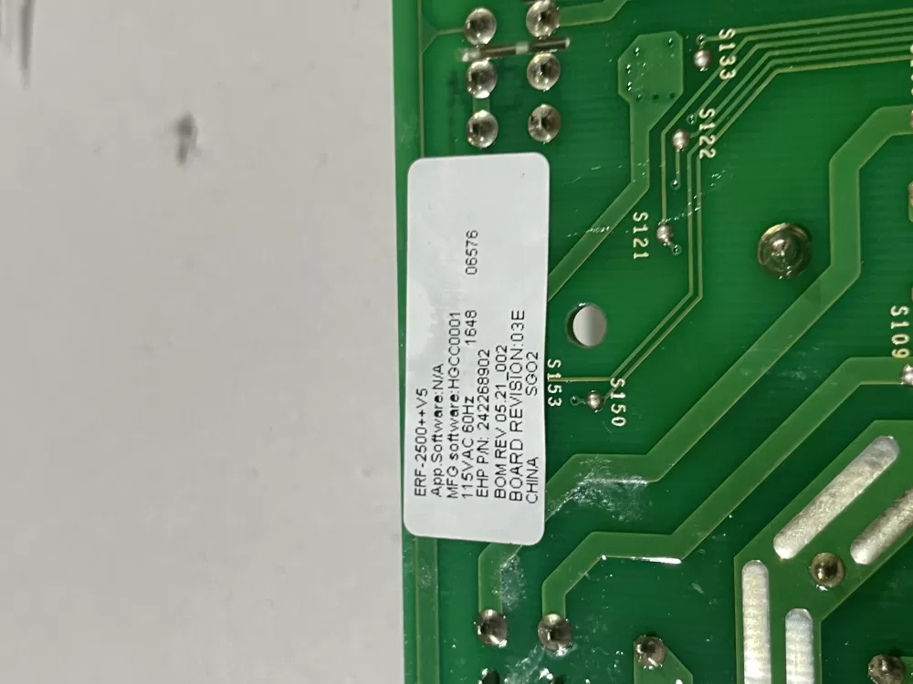 Frigidiare 242268902 Refrigerator Main Control Board AZ164908 | Wm279