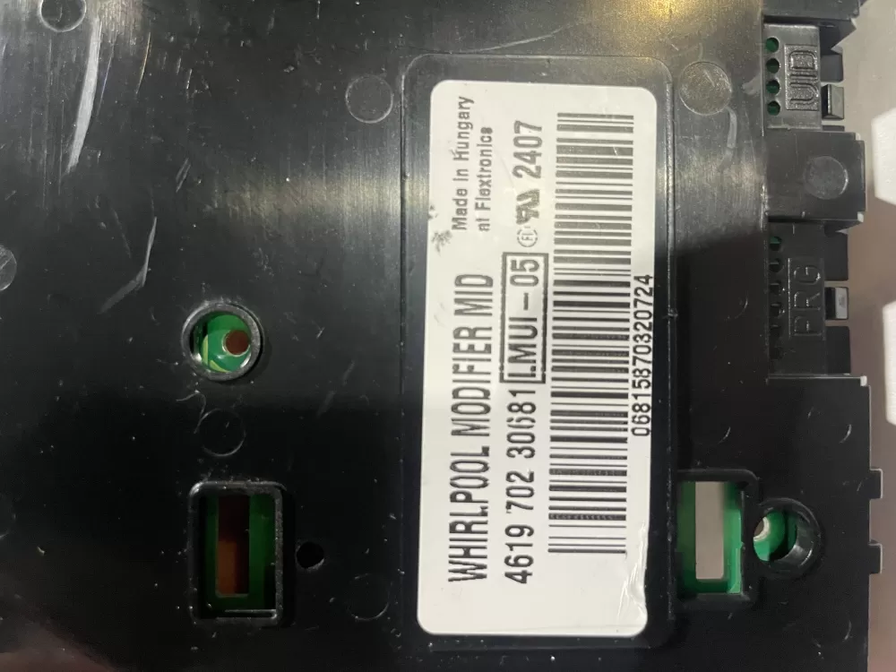 Whirlpool 4619 702 30681 461970230681 Washer Control Board AZ185027 | Wm781