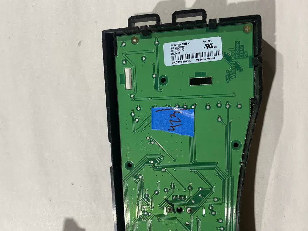 Whirlpool Kenmore CNE70751GWT Washer Control Board AZ188854 | BK423