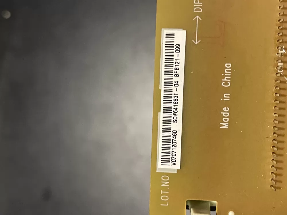 Frigidaire 641883T BFB121-099 Microwave Control Board AZ30003 | WM945