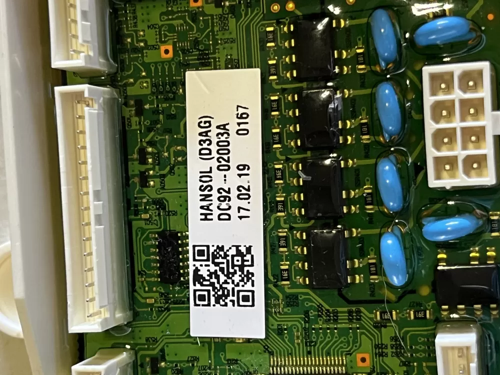 Samsung DC92 02003A Washer Control Board AZ44791 | JT1159