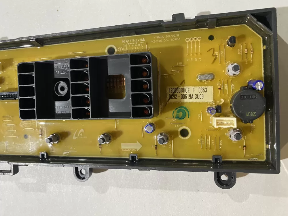 Samsung DC92-00619A DC92-00621A Washer Control Board AZ191398 | BKV877