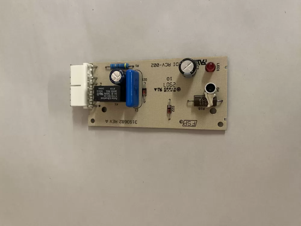 Whirlpool  Kenmore  Maytag  KitchenAid W10757851  AP5956767  W11629974  4389102  2198585  2198586  2220398  2220402  2255114  3452789  4388635  4389102R  PS10064583  TJ4389102R  W10193666  W10193840  W10290817 Refrigerator Ice Control Board