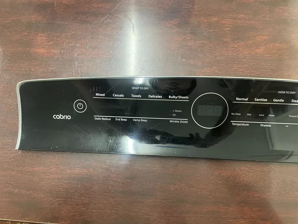 Whirlpool W11126816 W11123145 W10507955 Dryer Control Panel