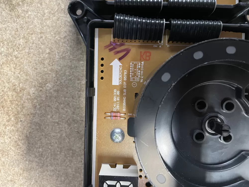 Samsung PDC92 00303C Washer Control Board User Interface AZ24563 | KMV227