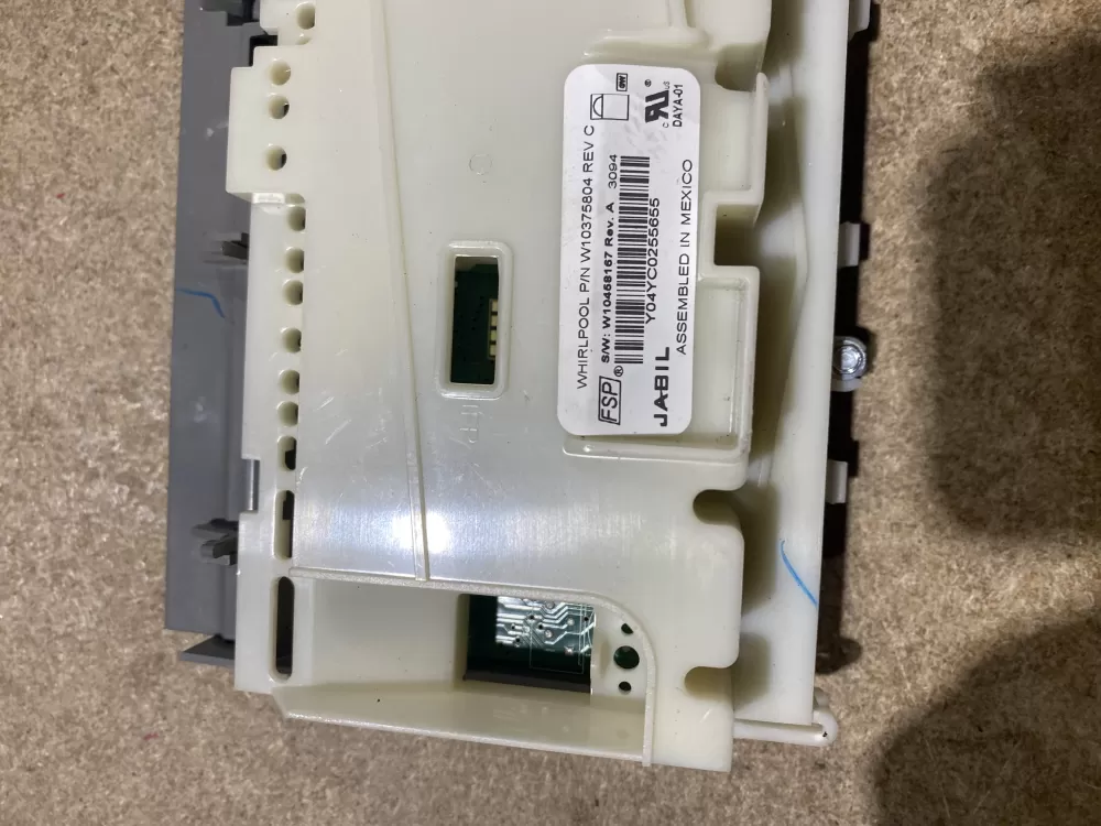 Whirlpool W10375804 W10479765 Dishwasher Control Board AZ74026 | BK1383