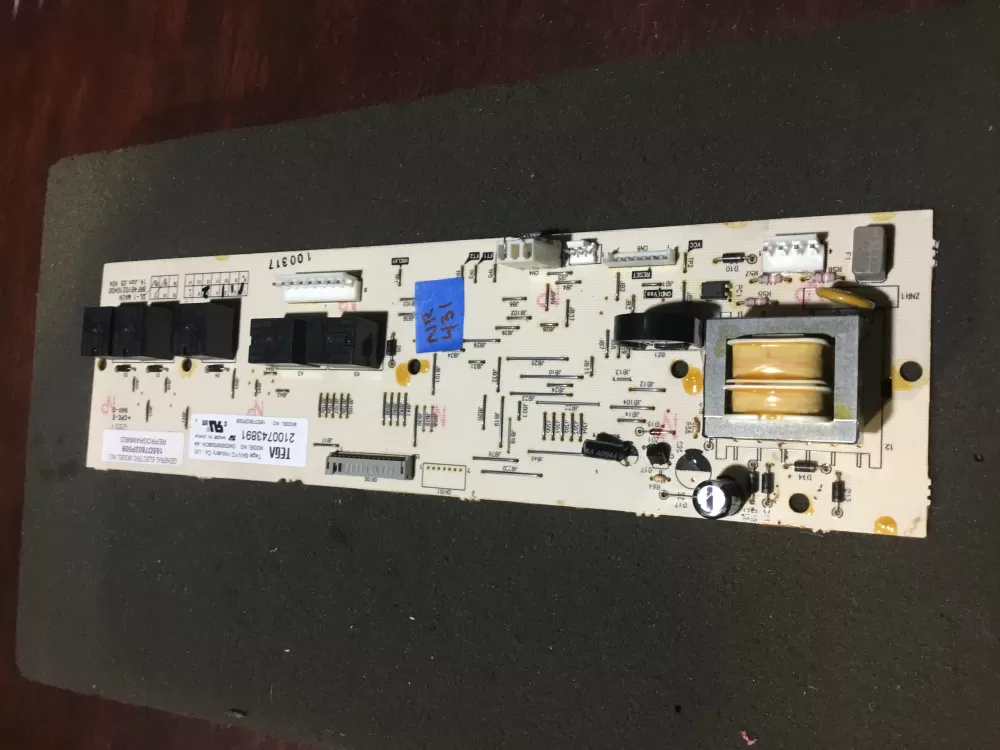 GE 165D7802P008 Dishwasher Control Board AZ106713 | NR431