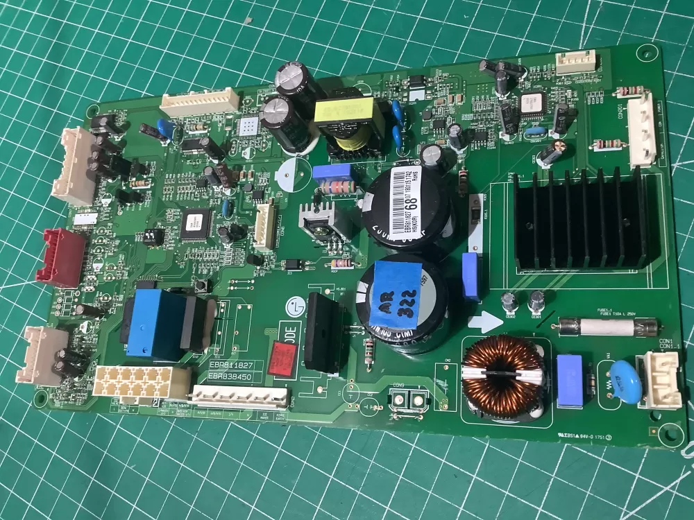 LG EBR81182768 Refrigerator Control Board AZ190363 | AR322