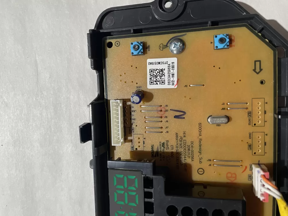 Samsung Washer Control Board DC92-01802J AZ209124 | KMV837