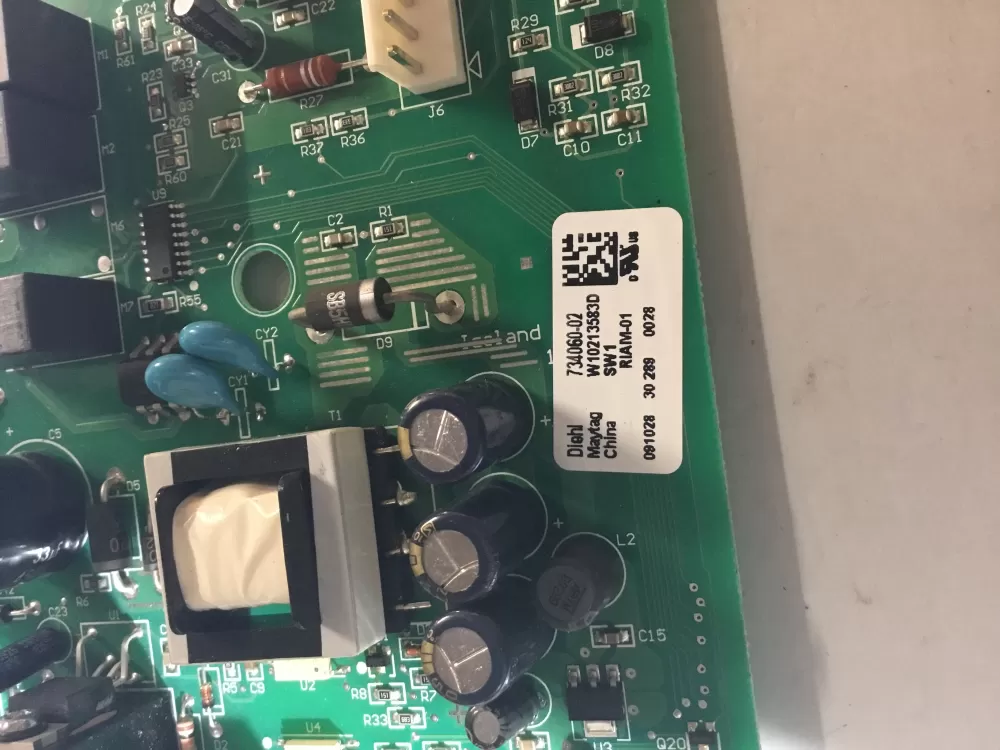 Whirlpool W10213583D Refrigerator Control Board AZ113330 | BG187