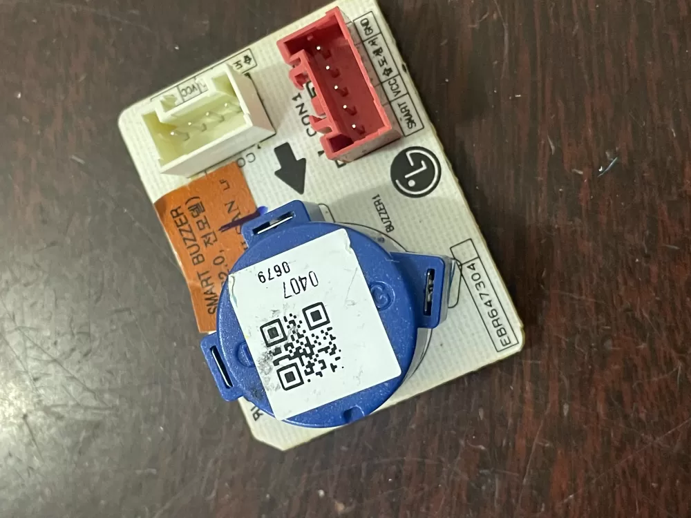 LG Kenmore EBR647304 Refrigerator Control Board Buzzer AZ47773 | KM1738
