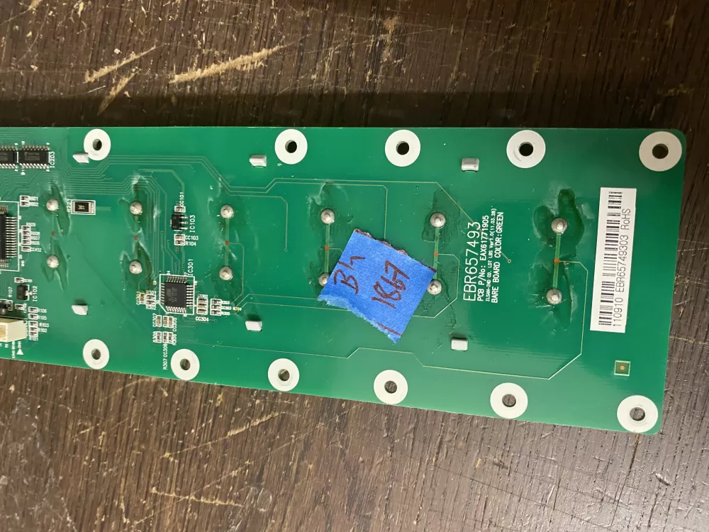 LG EBR65749303 Refrigerator Control Board Dispenser Panel AZ52489 | BK1867
