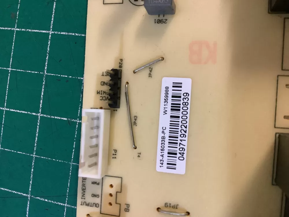 Whirlpool W10881554 Microwave Control Board AZ212785 | NR456