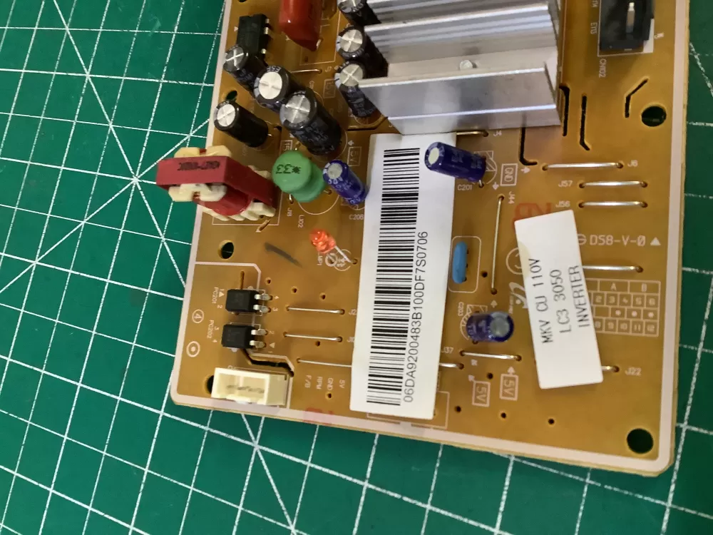 Samsung DA92-00483B Refrigerator Control Board Inverter AZ189487 | NR2530