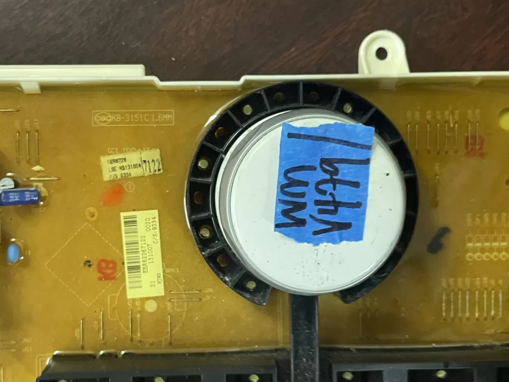 LG EBR62267117 EBR62267122 PS7792454 Washer Control Board AZ59373 | Wmv479