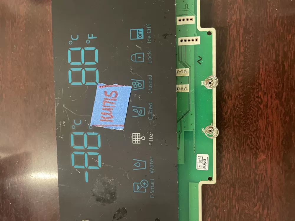 Samsung DA92 00595A Refrigerator Control Board Dispenser AZ41180 | KM1715