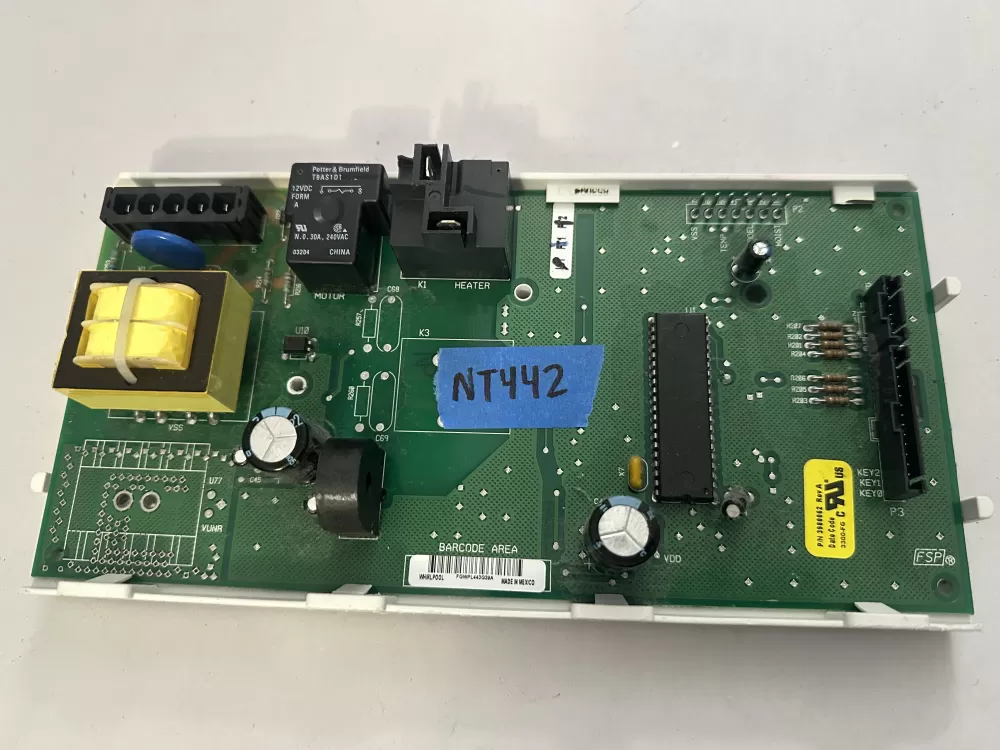 Whirlpool WP8546219 3980062 WP3980062 Dryer Control Board AZ1948 | NT442