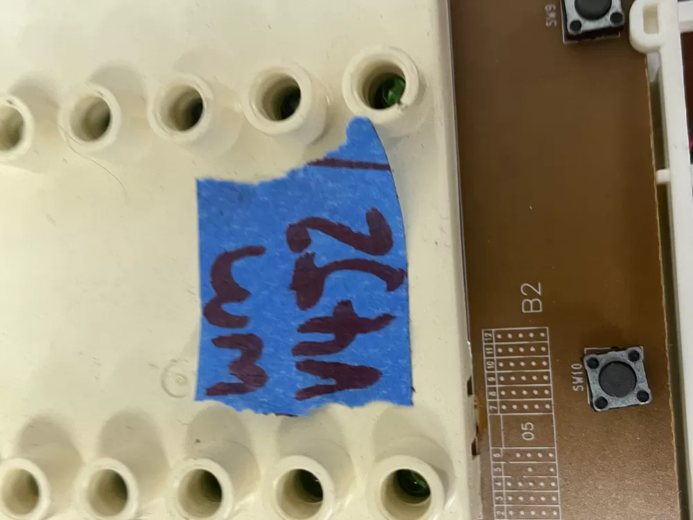 LG 6870EC9220 6870EC9221A Washer Control Board AZ50009 | Wmv452