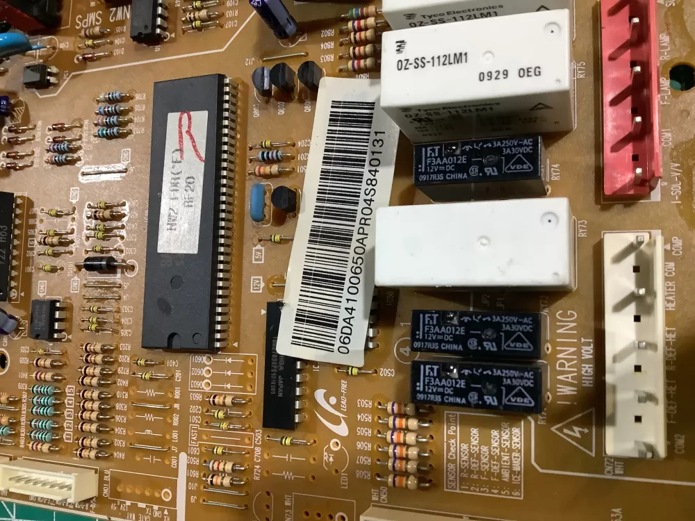 Samsung DA41 00650A Refrigerator Control Board AZ151561 | NR1751