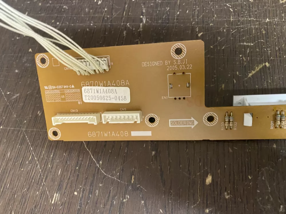 GE 6871W1A408A Microwave Control Board AZ52444 | BK1867