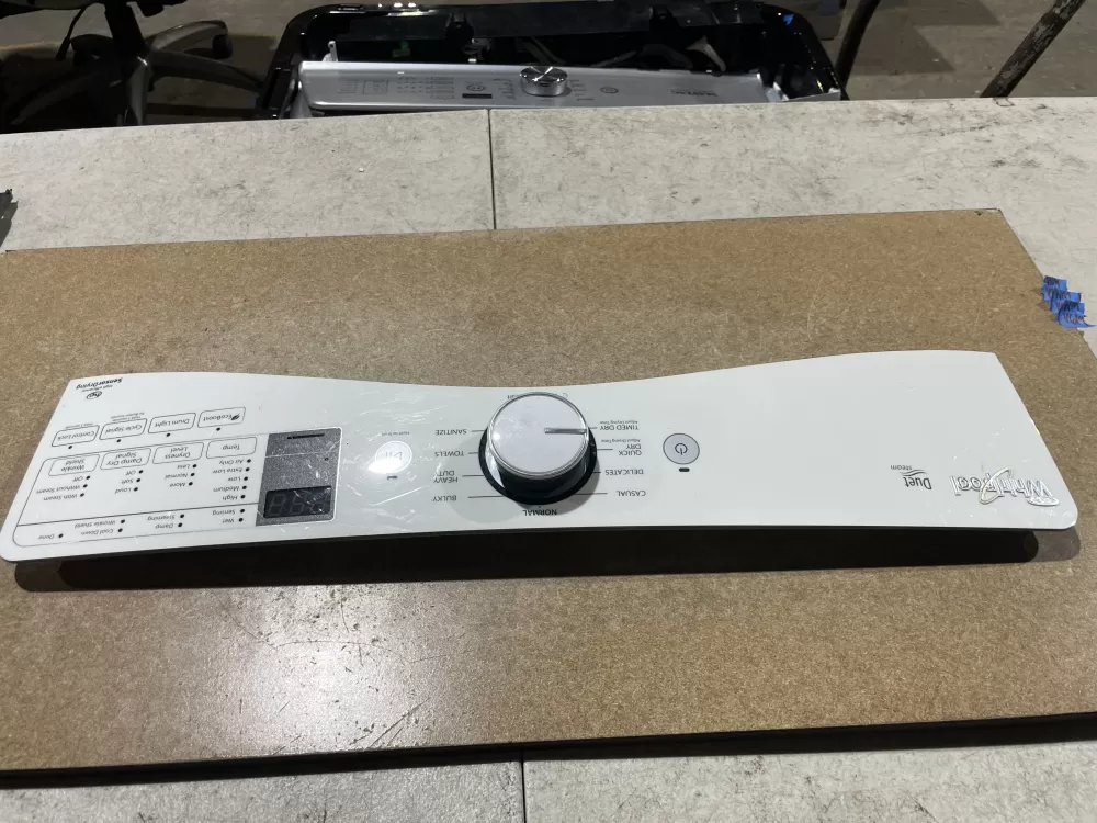 W10433148 Whirlpool Dryer W10750356 W10838287 PS11727966 Panel