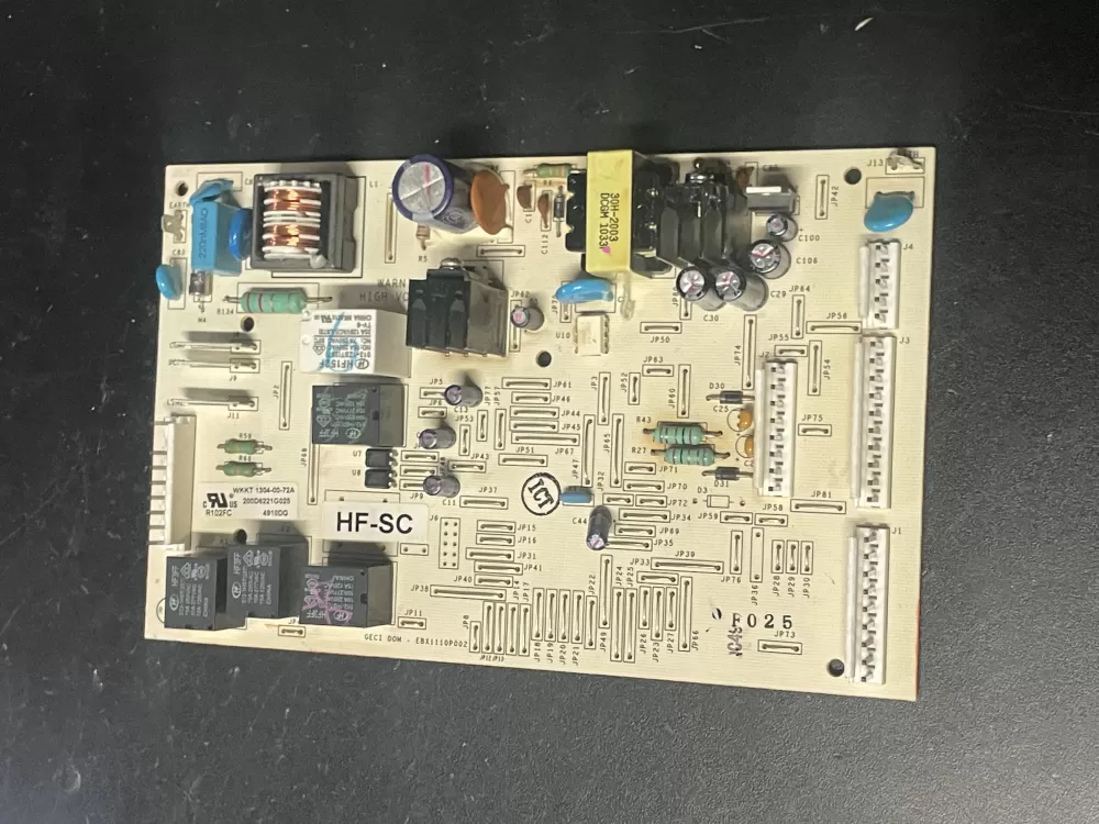 GE EBX1110P002 200D6221G025 WR55X11072 Refrigerator Control Board