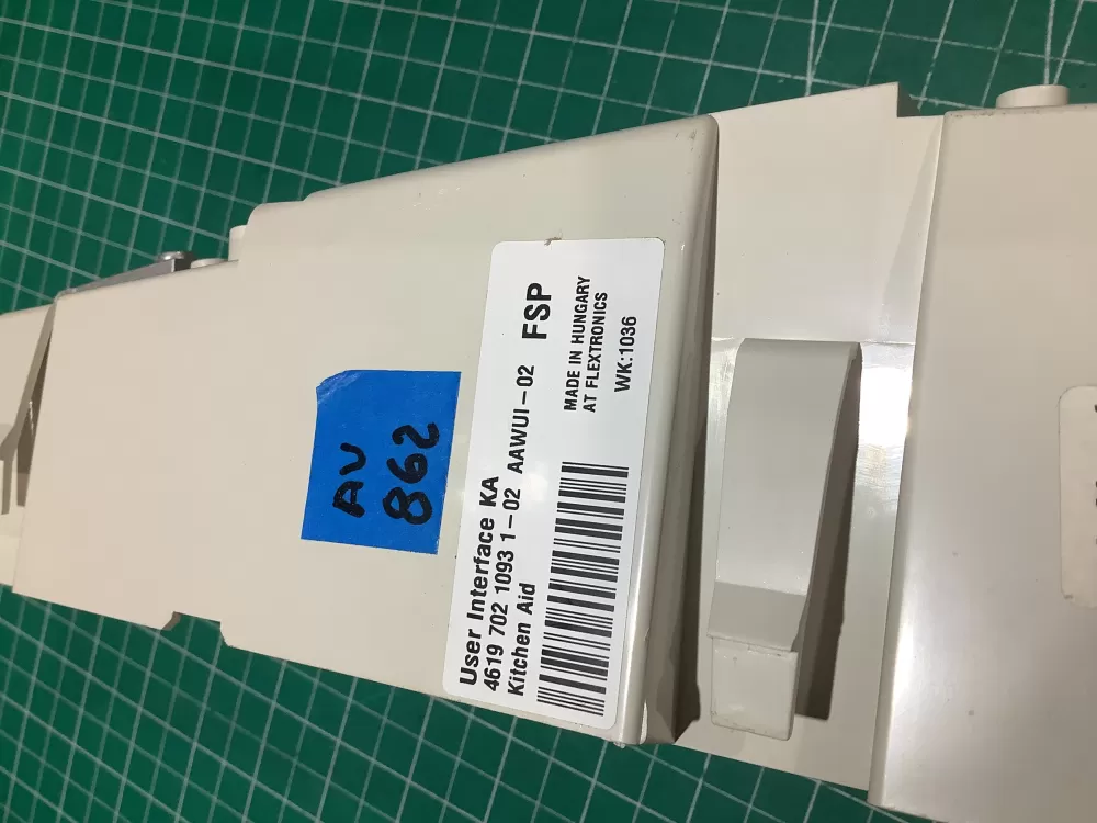 Whirlpool 4619 702 1093 1-02 Washer Control Board Panel AZ185390 | AV862