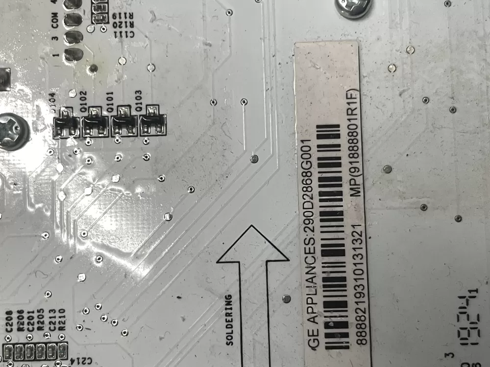 GE 290d2868g001 Washer Control Board Genuine AZ2772 | WmV73