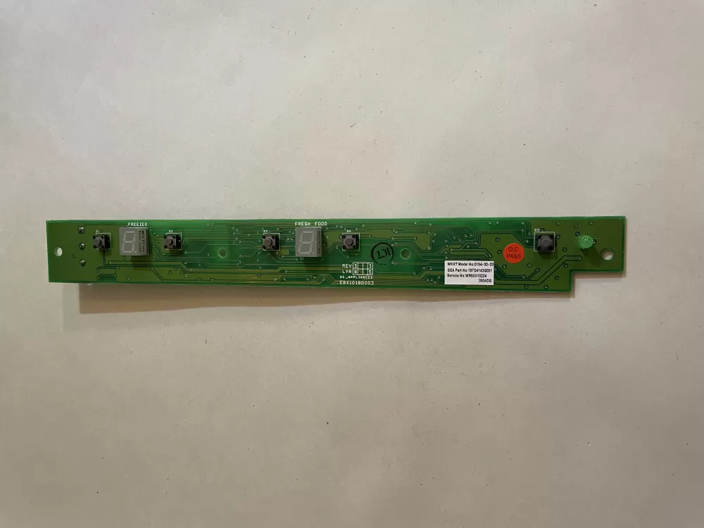 GE 197D4143G001 Refrigerator Control Board