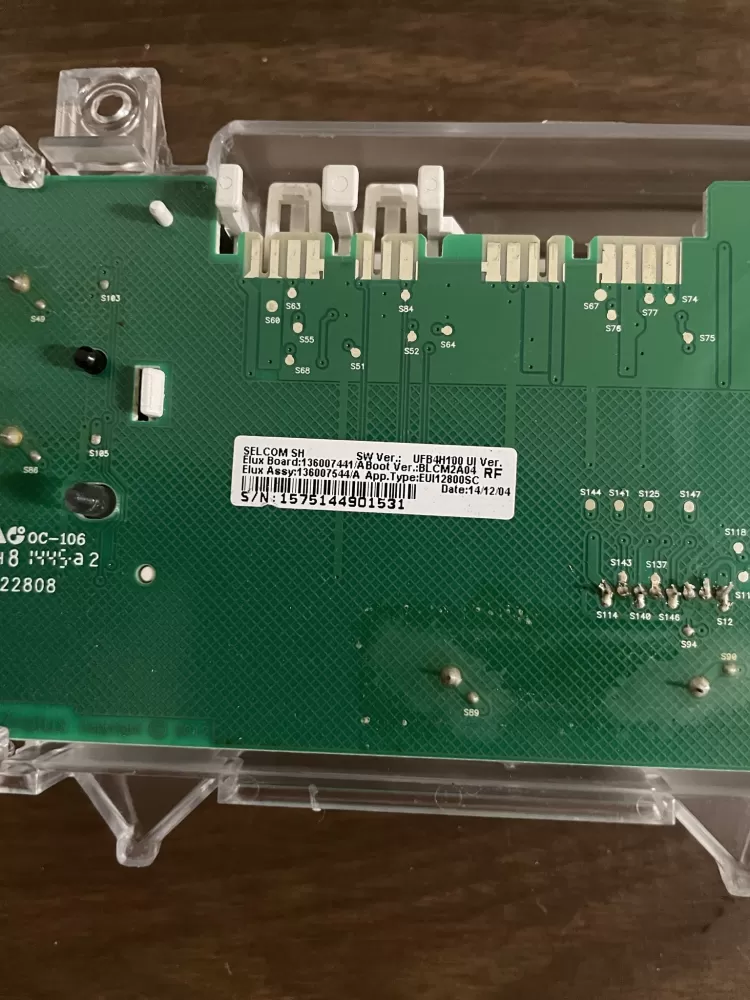 Frigidaire 136007544 A10066602 Washer Control Board Panel AZ82654 | KMV482