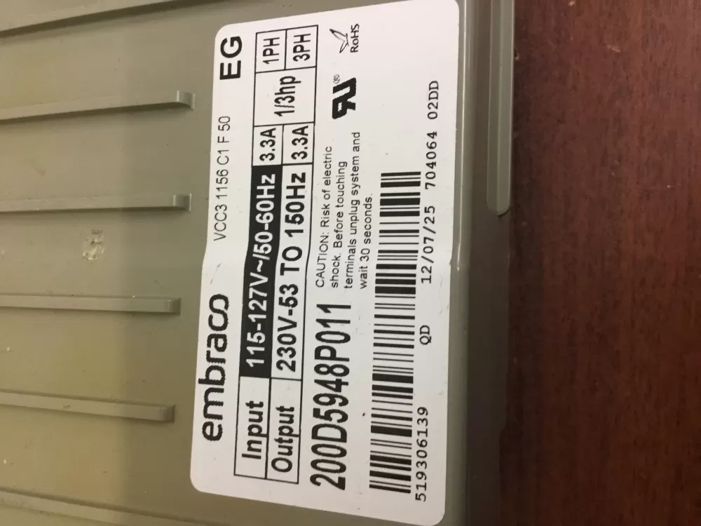 GE 200D5948P011 Refrigerator Display UI Control Board AZ30476 | NR903