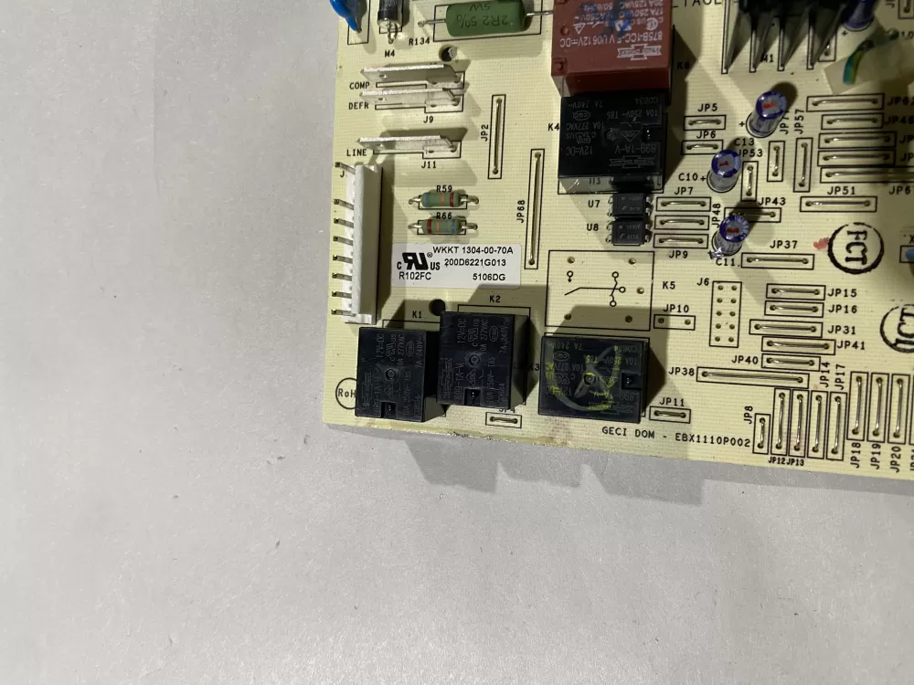 GE 200D6221G028 EBX1110P002 Refrigerator Control Board AZ141729 | BK564