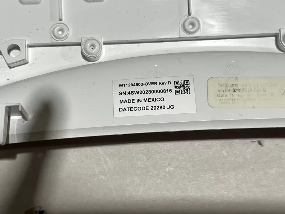 Whirlpool Washer W11294803 W11319991 Control Board Console  AZ142807 | Wmv213