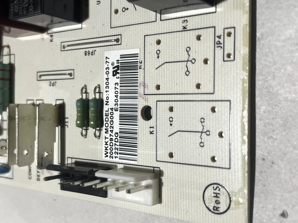 GE EBX1110P002 200D49742G004 WR55X10996 Fridge Control Board AZ109788 | Wm579