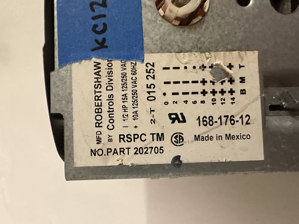 SpeedQueen 202705P 202705 Washer Timer AZ138927 | KC1299