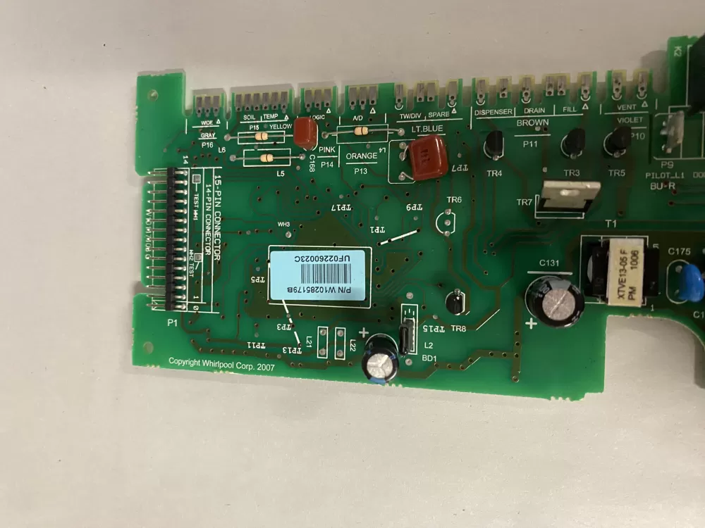 Whirlpool Maytag KitchenAid Kenmore Dishwasher Control Board AZ218070 | BK1324