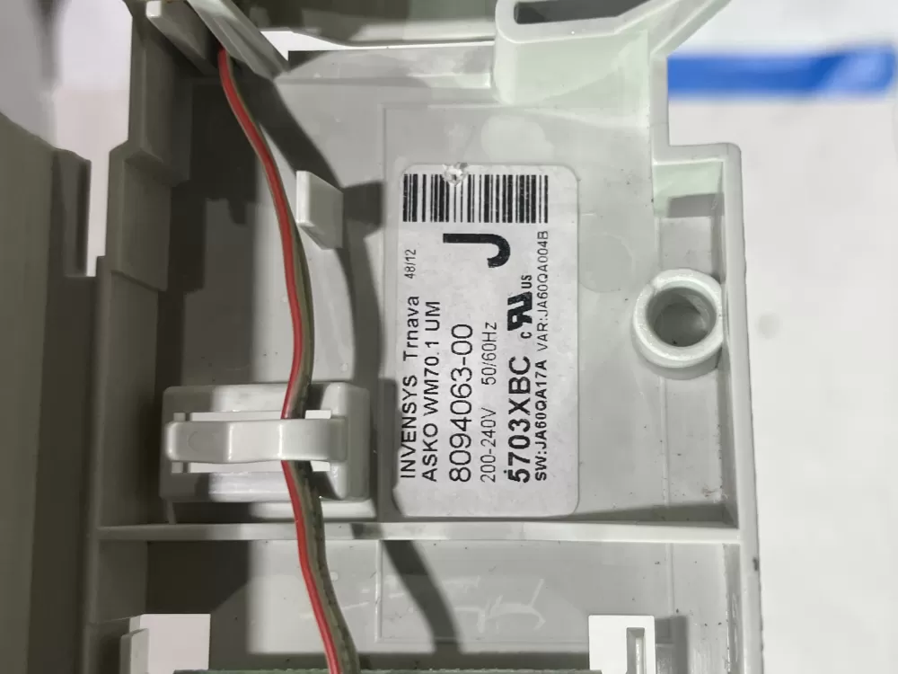 Asko Washer Control Board Replacement #8094063 AZ141822 | Wmv282