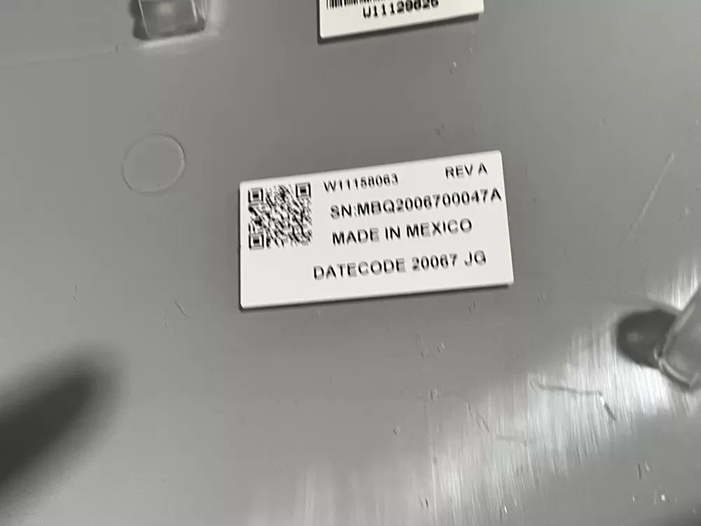 Kenmore W11158063 Washer Control Board User Interface Panel  AZ143314 | Wmv242