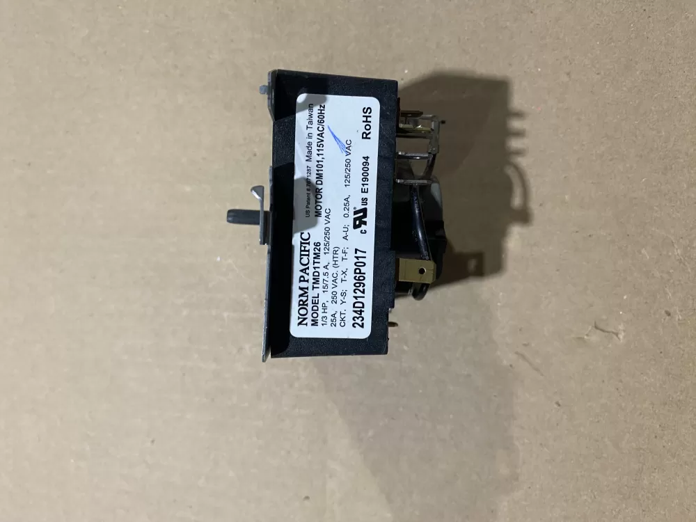 Kenmore General Electric WE4M521 WE04X22654 Dryer Timer AZ68055 | BK948