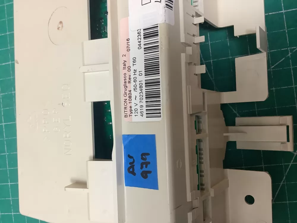 Maytag Kenmore Washer Control Board CCU 46197023480101 AZ226652 | ARV979