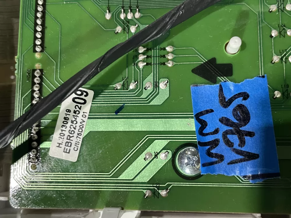 LG EBR62545209 Agl72928912 Dryer Control Board Panel AZ147690 | Wmv765