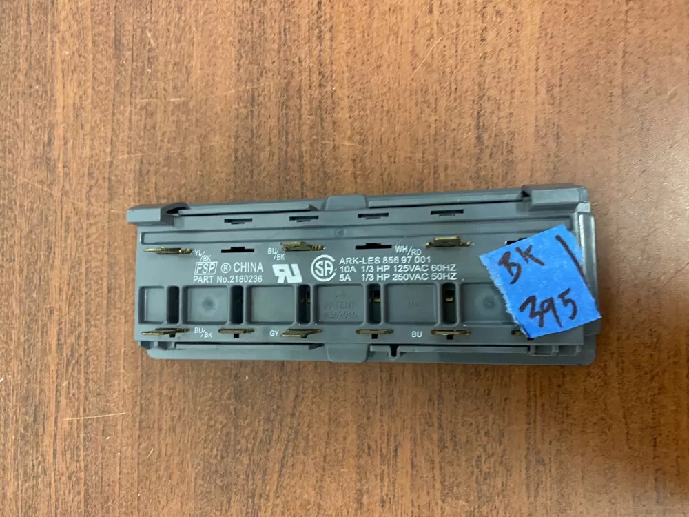 Kenmore WP2180236 Refrigerator Control Board Dispenser Switch AZ38029 | BK395